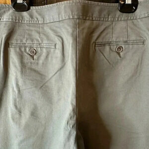 Talbots Mens Classic Fit Casual Stretch Bermuda Shorts Mid Rise Size 16